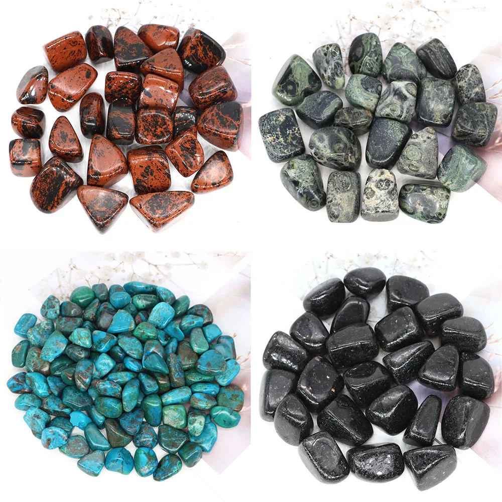 Tumbled Stones Bulk Natural Quartz Ore Gravel Healing Crystals Energy Specimen Minerals Gemstones Aquarium Home Gem Decoration