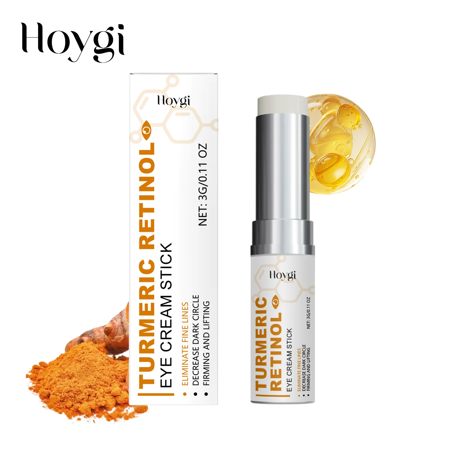 Retinol Eye Cream Stick Nawilża, nawilża, nawilża i redukuje drobne zmarszczki wokół oczu Pielęgnacja skóry Eye Cream Stick