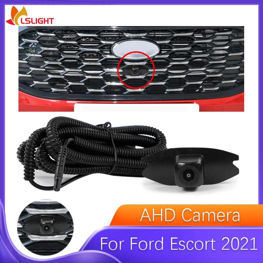 

Автомобильная камера переднего вида для Ford Escort 2021 150 ° AHD 1080P объектив «рыбий глаз» ночного видения OEM камера водонепроницаемый аксессуар для электроники