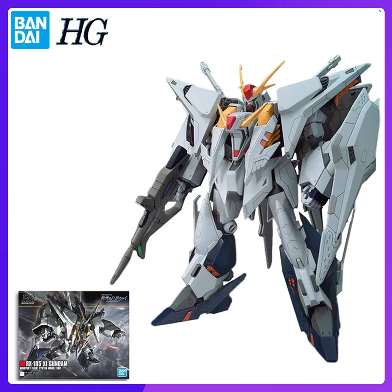 

In Stock Bandai HG 1/144 Mobile Suit GUNDAM Hathaway RX-105 New Original Anime Figure Model Toys Boys Action Figures Collection