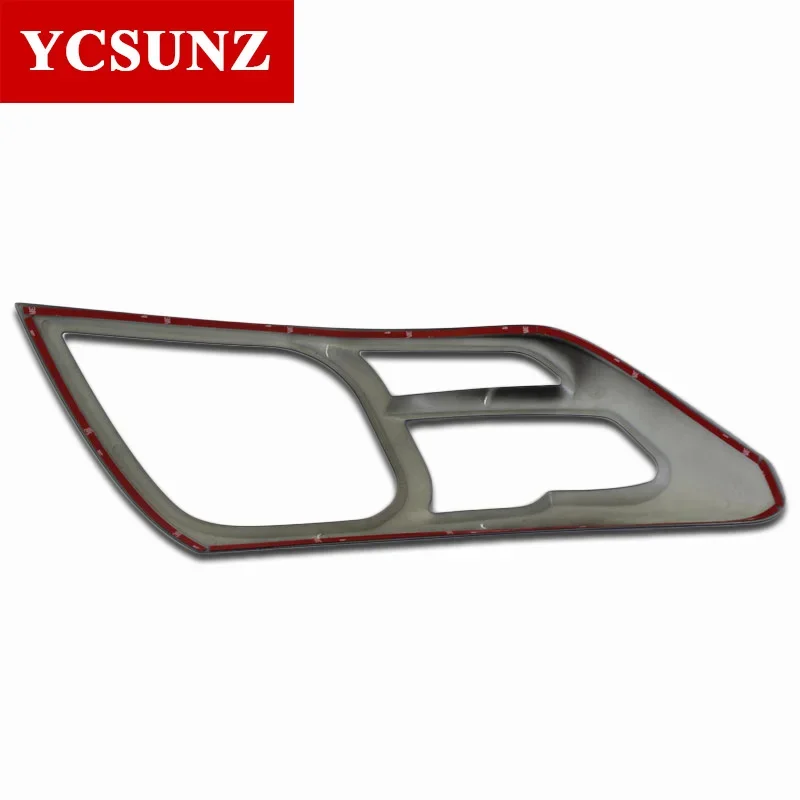 ABS غطاء المصباح اكسسوارات لتويوتا هايلكس فيجو 2011 2012 2013 2014 SR5 ألياف الكربون اللون تصفيف السيارة