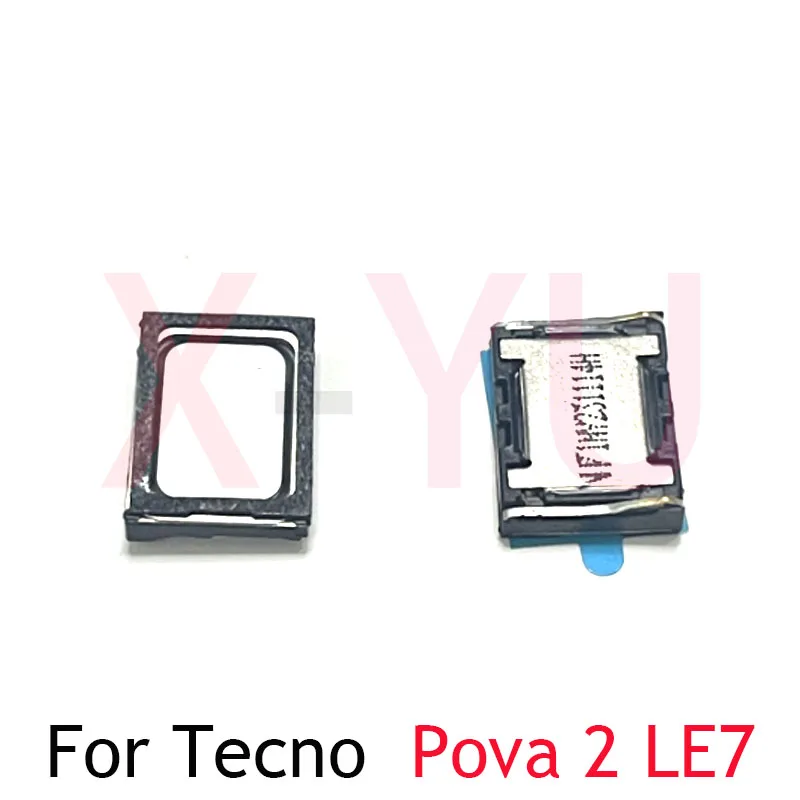 2PCS Loudspeaker For Tecno Pova 2 LE7n LE7 Loud Speaker Buzzer Ringer Flex