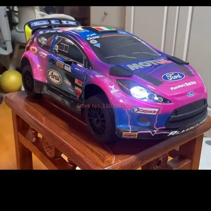 LLL XTS F10 رالي السيارات 1/10 RC سيارة التحكم عن بعد ألياف الكربون الدفع الرباعي الانجراف سباق على الطرق الوعرة محاكاة نموذج