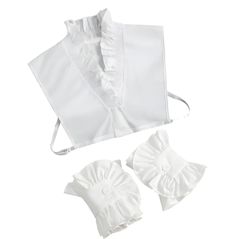 cuello-removible-en-forma-v-unico-y-mangas-florales-para-los-brazos-para-mujeres-oficina-accesorios-para-mejorar