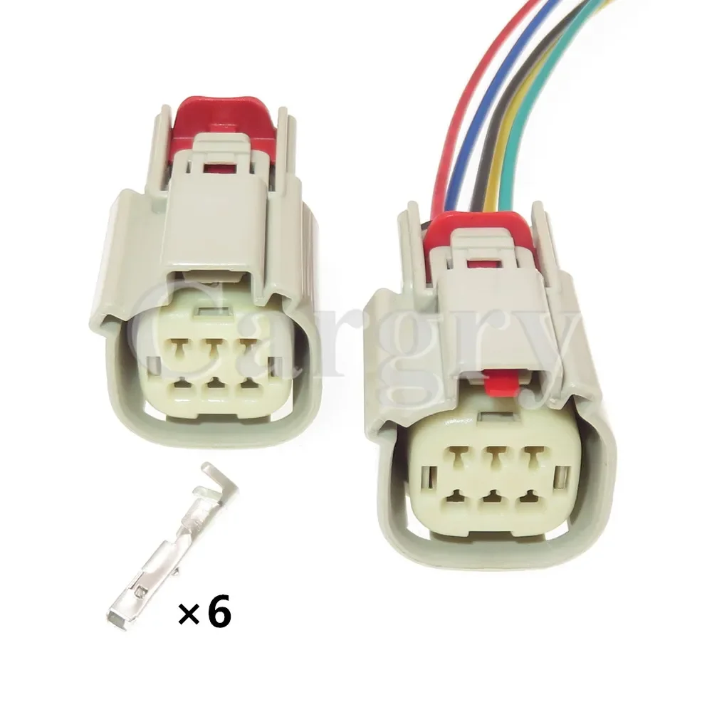 

1 Set 6P 33472-0602 33482-3602 Automotive Cable Socket Auto Plug AC Assembly For Car Ford