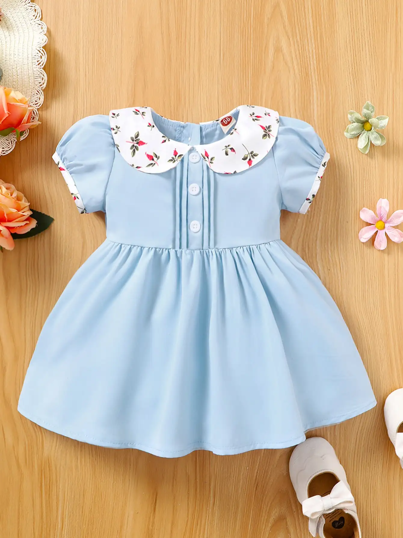 Baby summer casual refreshing comfortable breathable dress