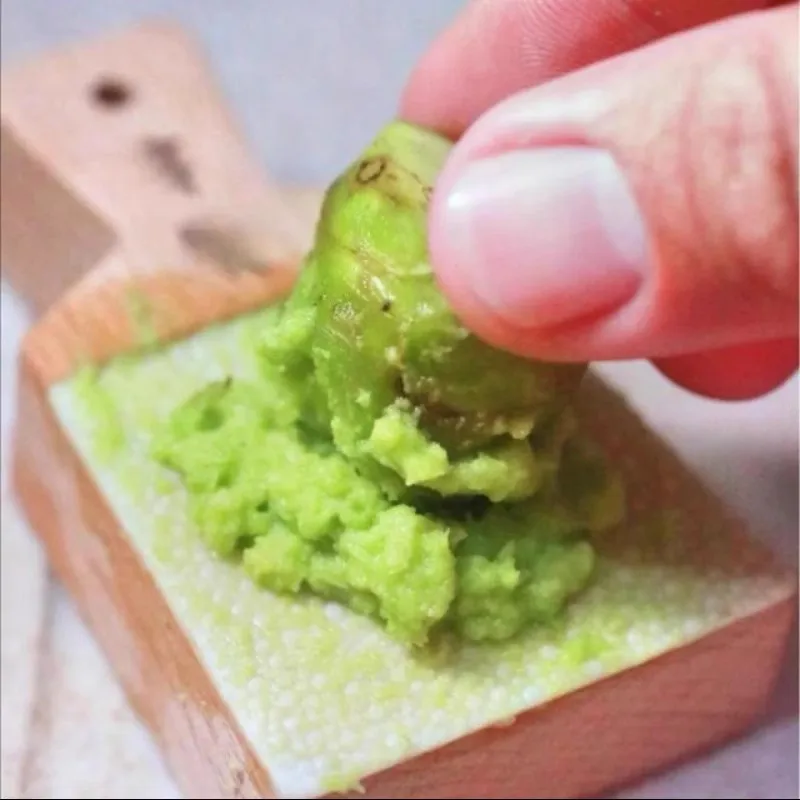 Restaurant Shark Skin Grinder, Wasabi Grinding Plate, Mustard Ginger Mud Tool