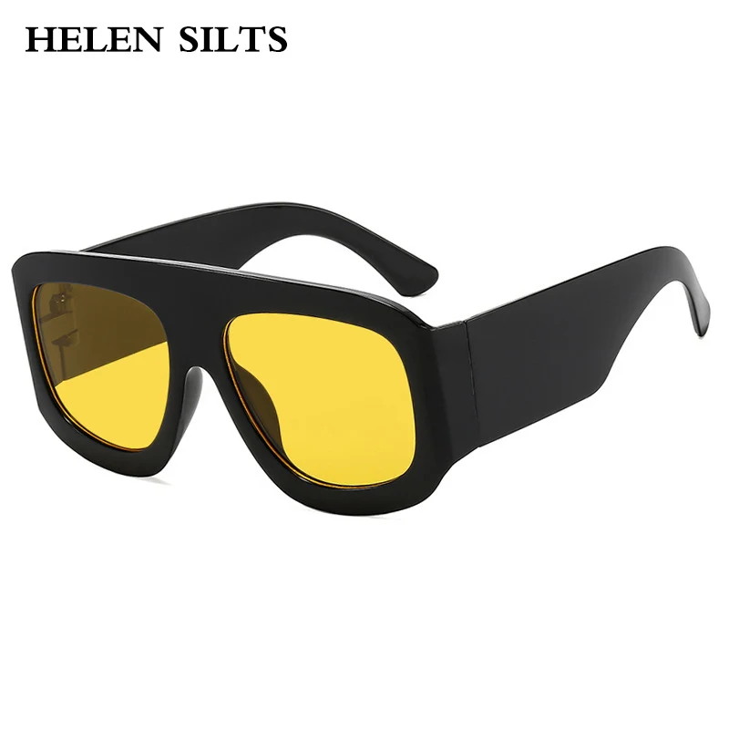 

Vintage Luxury Brand Designer Super Large Square Sunglasses Women For Men Trendy Sun Glasses Punk Big Frame Classic Shades UV400