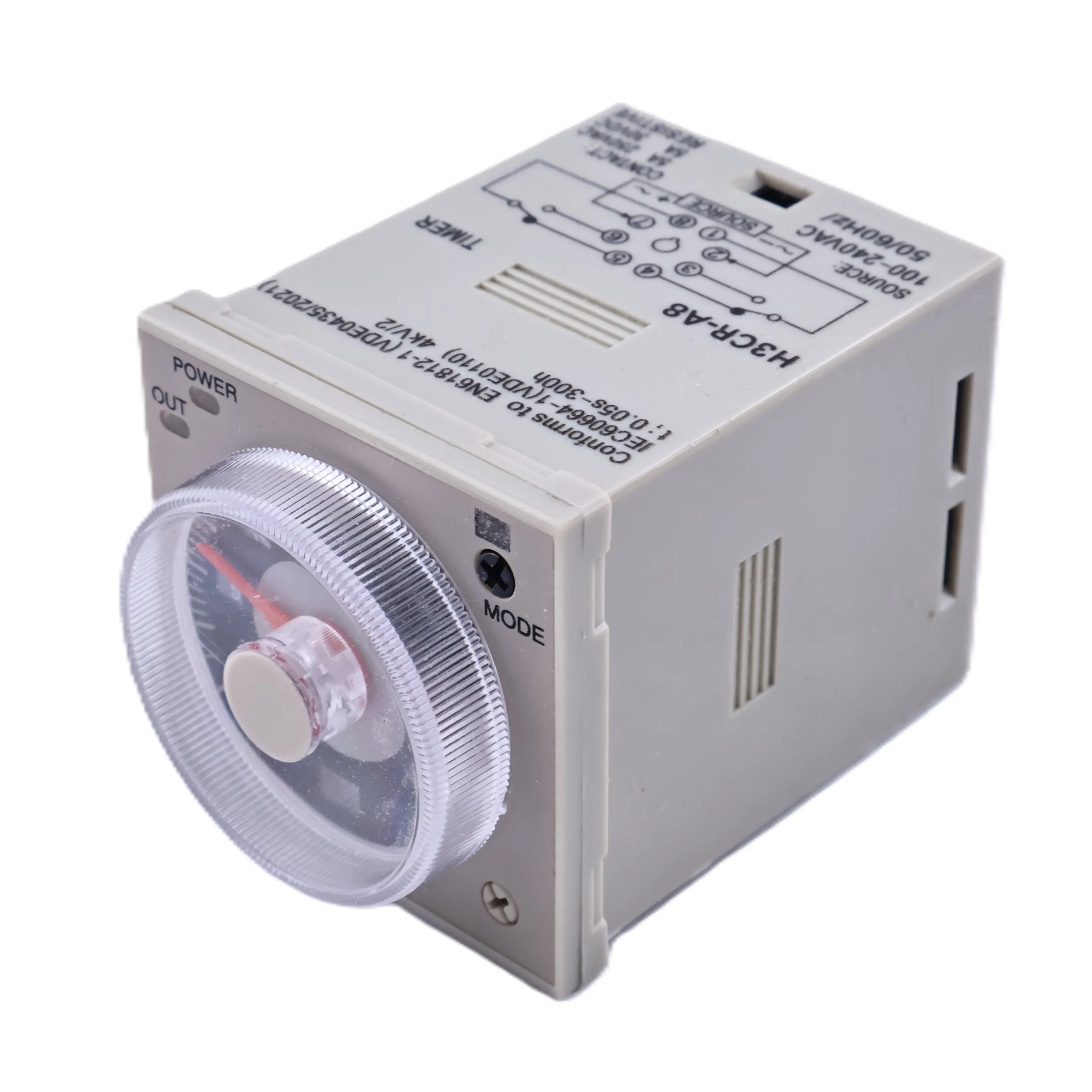 Omron H3CR‑A8 100‑240VAC/DC Multi‑Function Timer Relay 0.05s–300h DPDT 5A 48x48mm Energy Saving And Environmental Protection view 3