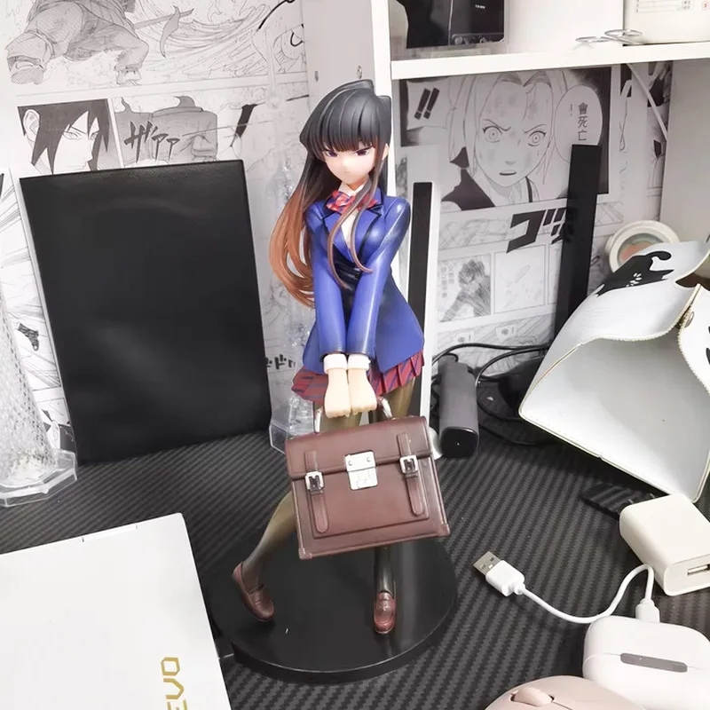 

25cm Komi Can'T Communicate Shouko Komi Anime Girl Figure Komi-San Wa Komyushou Desu Action Figure Collectible Model Doll Toys