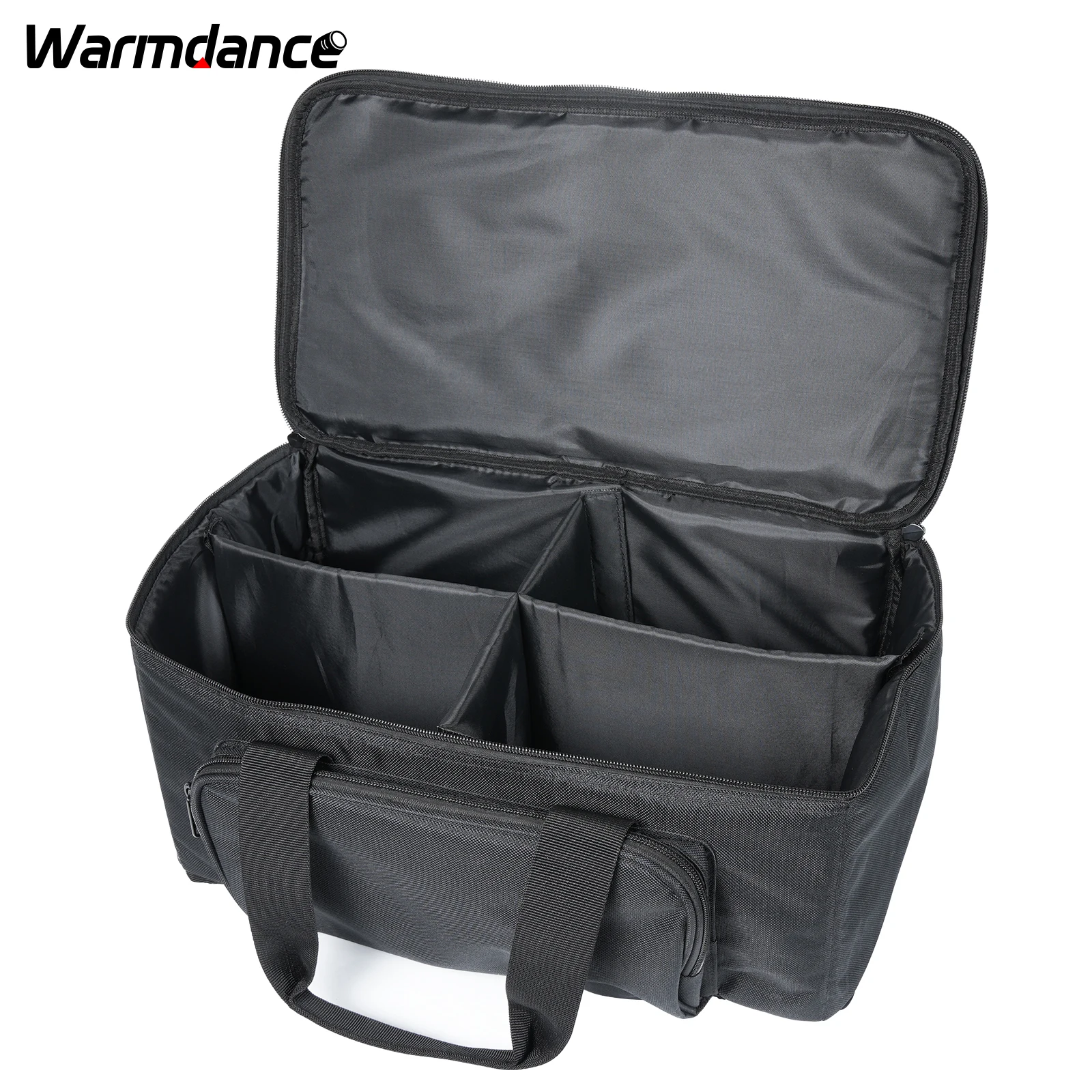 Par Light Bag 600D waterproof PVC+210D lining Stage Light Storage Bag for（4）18*18*10CM Par Light, 40*20*23.5cm