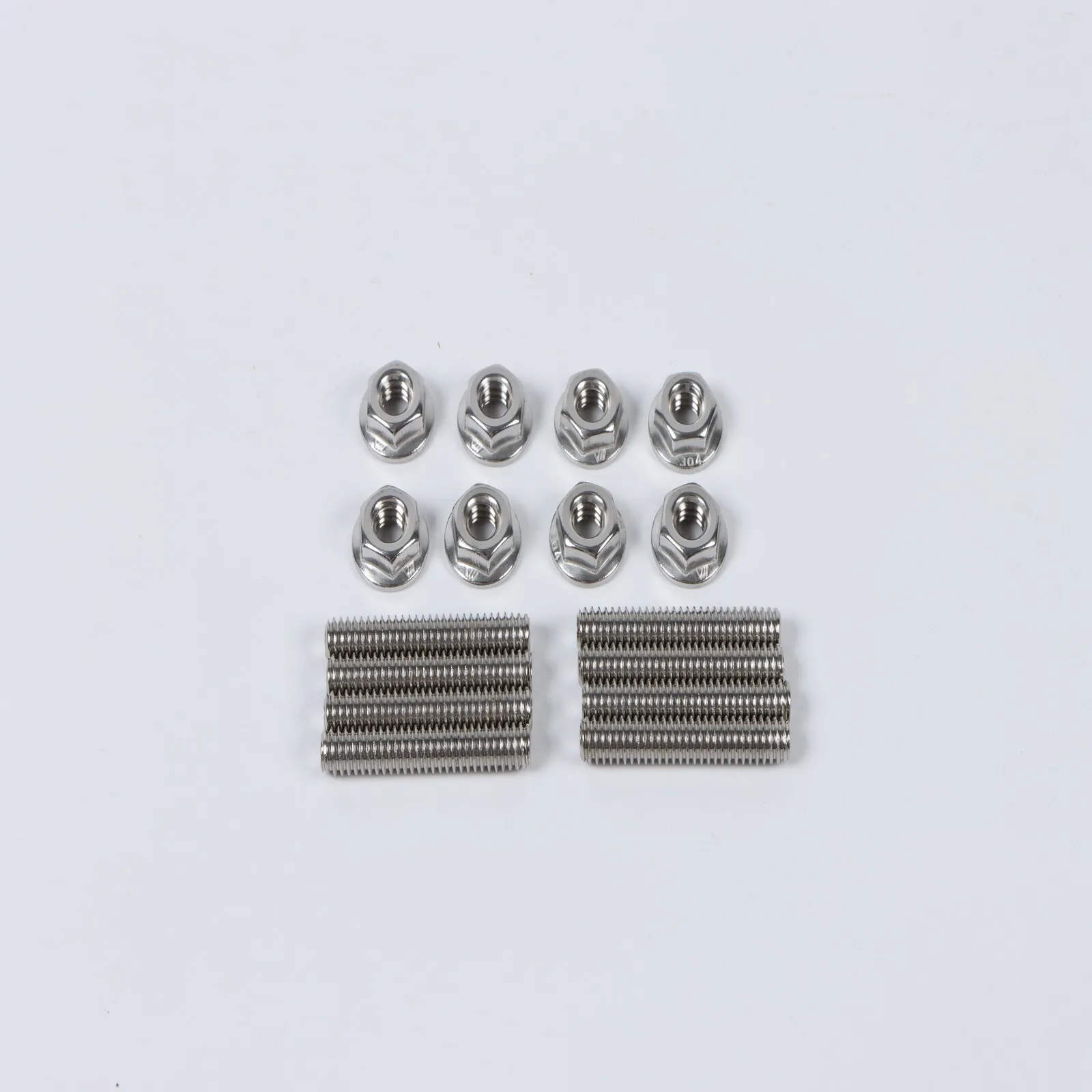 

8pc Valve Cover Stud Kit FOR Small Block Chevy 283 350 400 Stainless Steel 1/4"-20x1.5"