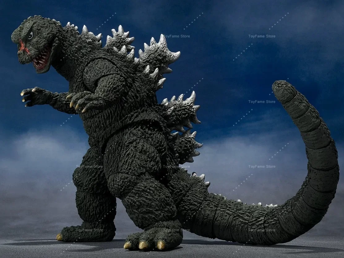 【In Stock】New Bandai Original Anime Figure S.H.MonsterArts Godzilla 1972 Action Figure Toy Kids Gift Collection Model Ornament