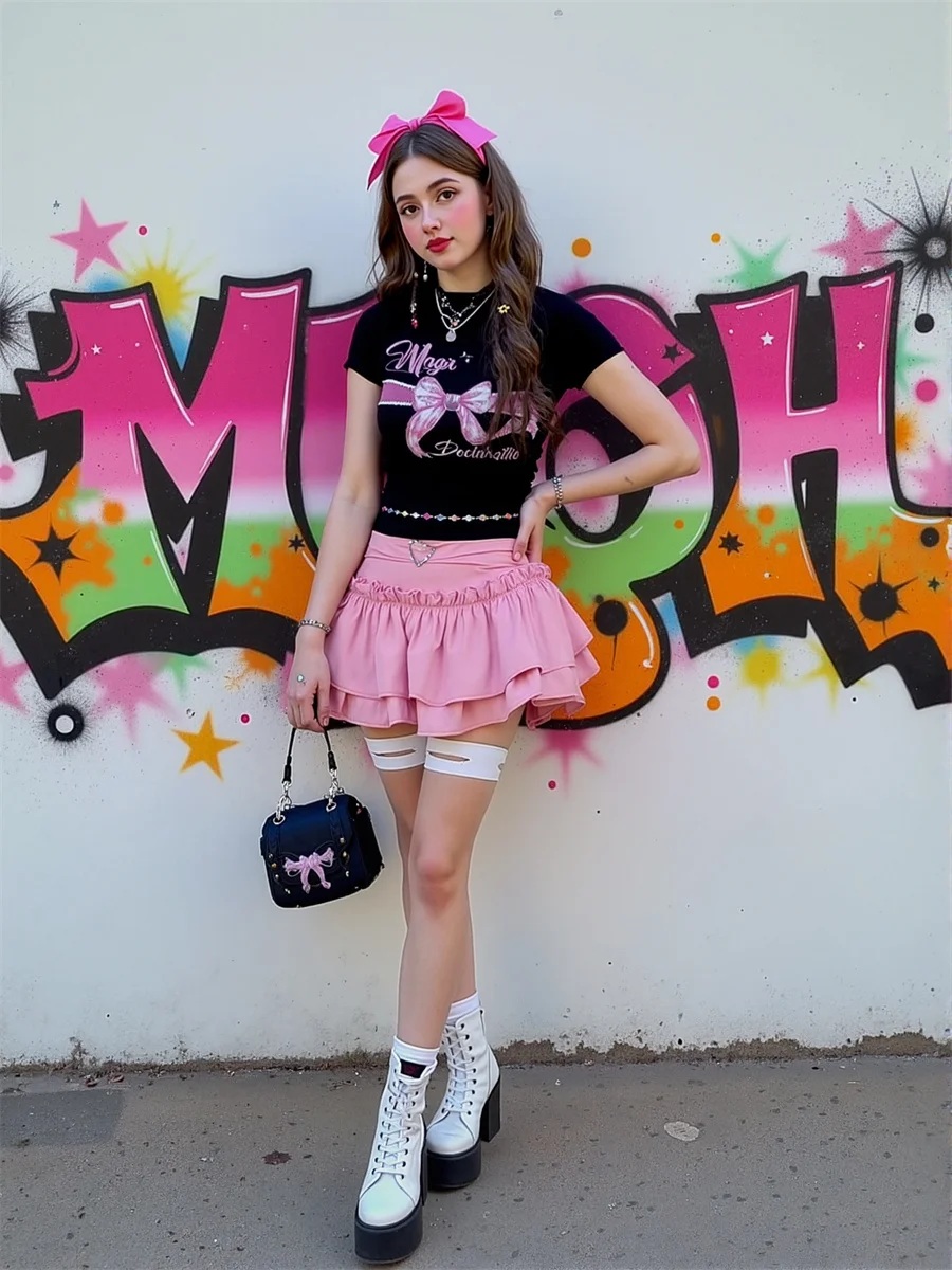 กระโปรงผู้หญิงจีบพิมพ์ลายดอกไม้กระโปรงยาวแม็กซี่เอวสูงน้ําหนักเบาการออกแบบที่สะดวกสบายสําหรับกิจกรรมทางการสวมใส่ทุกวัน