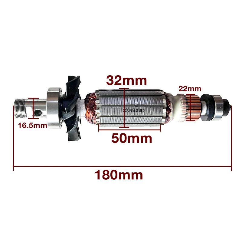 AC220-240V RT0700C Woodworking Trimmer Accessories For Makita Part 518802-5 Rotor Armature Anchor Stator Replacement