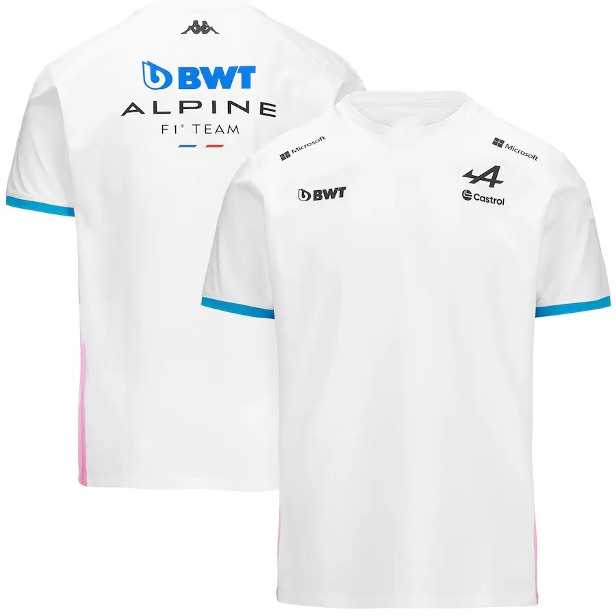 Formula1 Team Racing 2024 Men's Summer Racing Jersey Team T-Shirt For Outdoor Sports Short Sleeve Shirts Y2k Training Jersey image 4