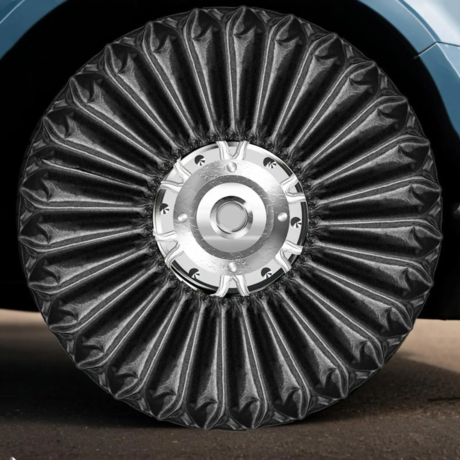 غطاء الإطار الاحتياطي حقيبة تخزين العجلات المقاومة للغبار حقيبة تخزين الإطارات الاحتياطية للقيادة اليومية والمغامرات الخارجية ورحلة الطريق والتخييم #1