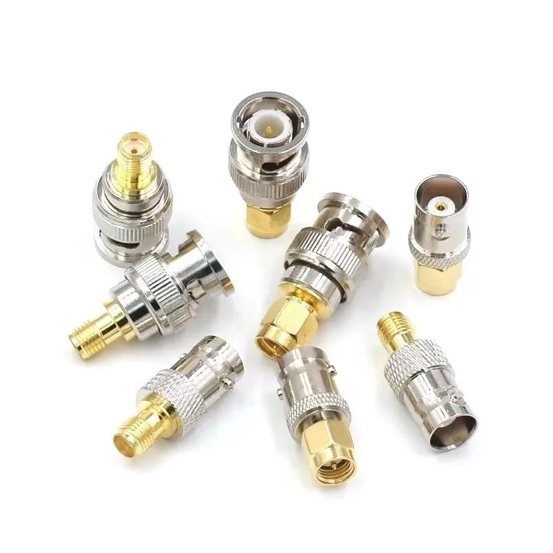 BNC To SMA Connectors Type Male Female RF Connector Adapter Test Converter Kit Transmission Cables SMA To BNC connector