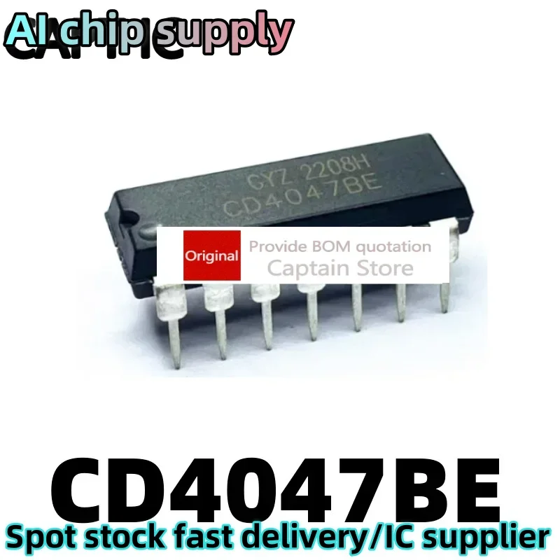 1PCS CD4047 CD4047BE Logic-Multi-frequency Oscillator DIP14