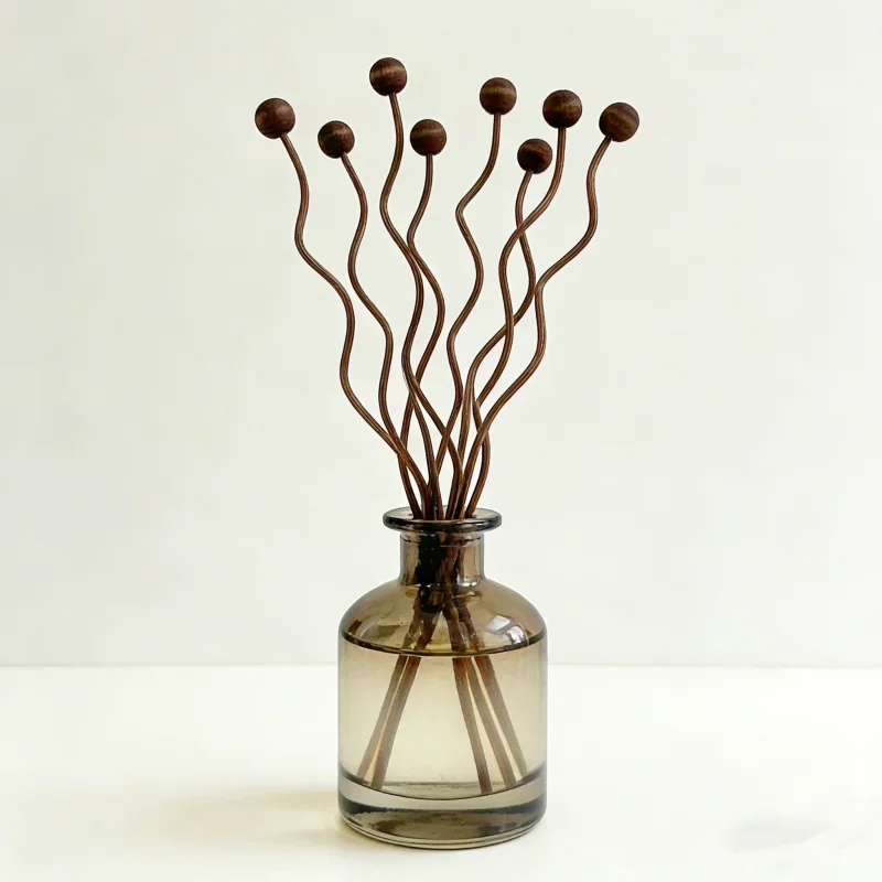 20Pcs Diffuser Stick Rattan Stick Wavy Rattan Reed Fragrance Diffuser Refill Sticks Replacement for Office Home Decor