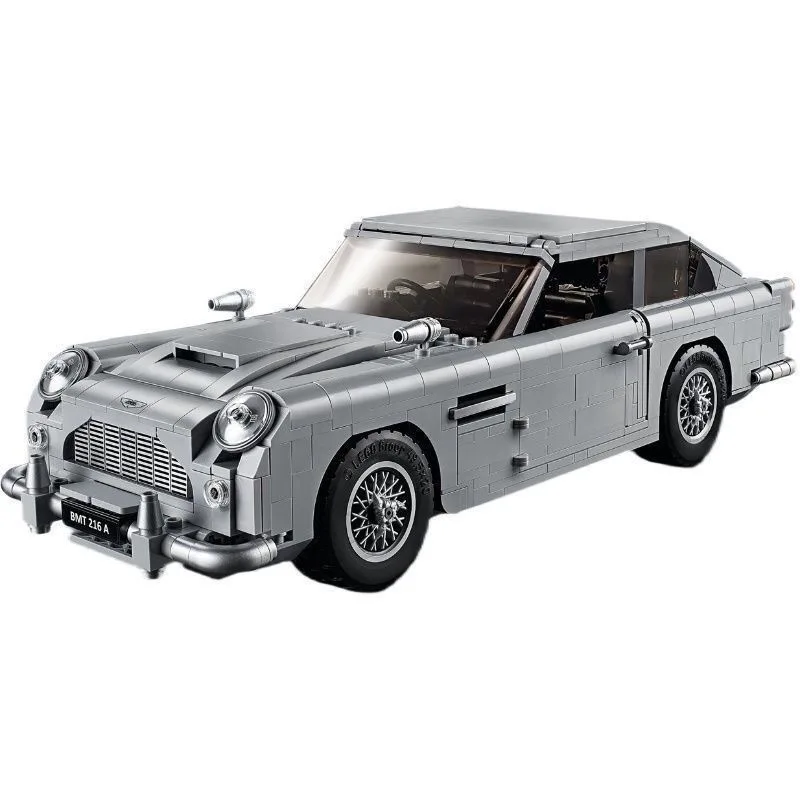 2025 new model+1439PCS+007+self-made classic British style retro building block car toy legendary model building blocks, suitabl