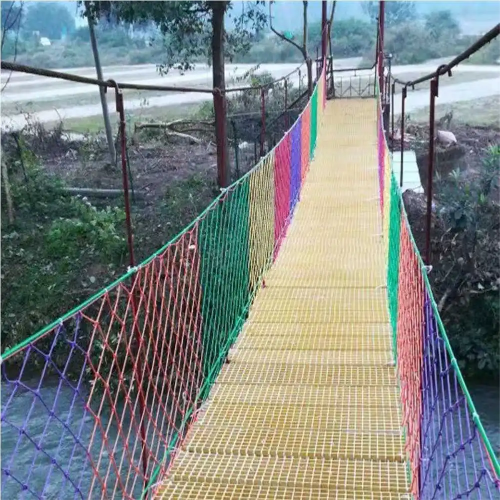 Colorful Nylon Mesh Child Safety Net Anti Falling Net Balcony Window Staircase Deck Football Field Fence Protection Baby Cat Dog