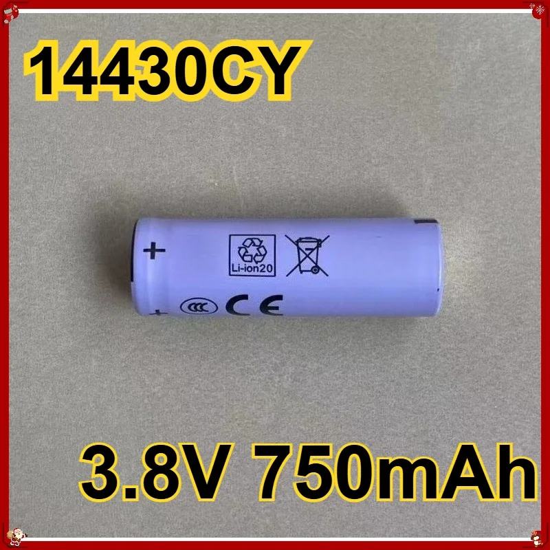[NEW]  14430CY 3.8V 750mAh for Notebook Shavers Cameras Flashlights Flat Top Rechargeable Replacement Battery
