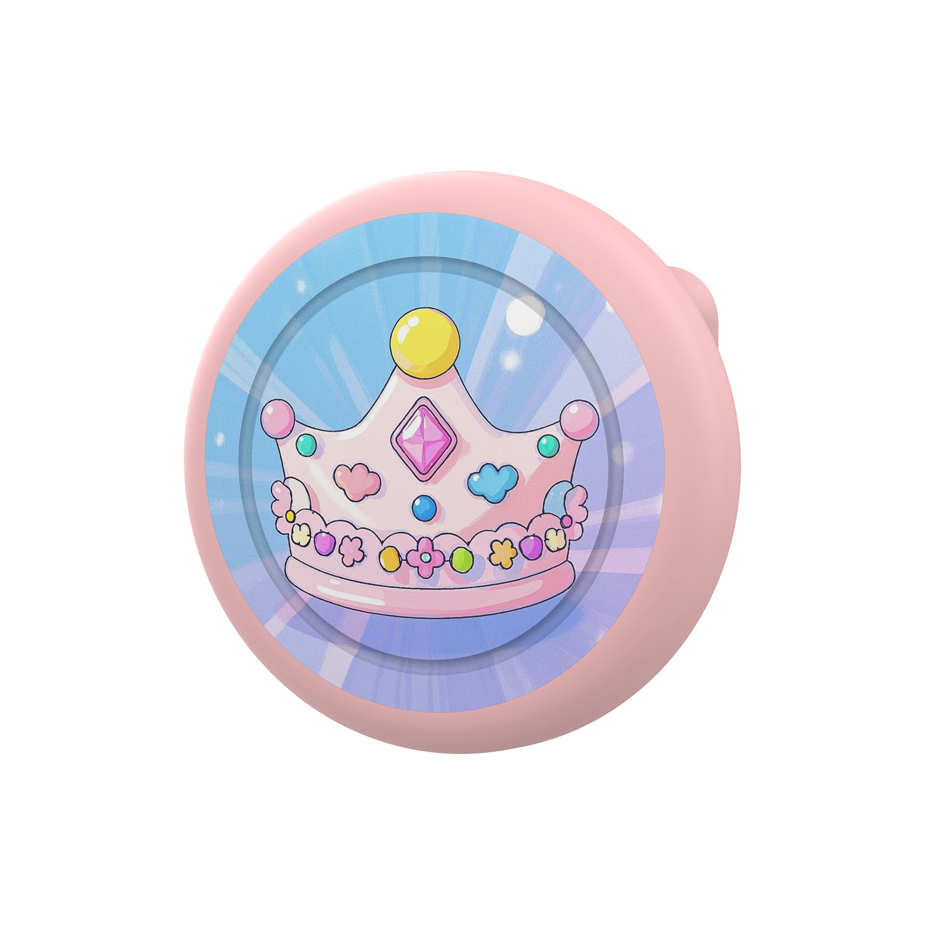 JSPTEC Cartoon brooch Security Bluetooth Tag Based on IOS Find My app Anti-lose Tracker Sound Locate Message Reminder Alarm