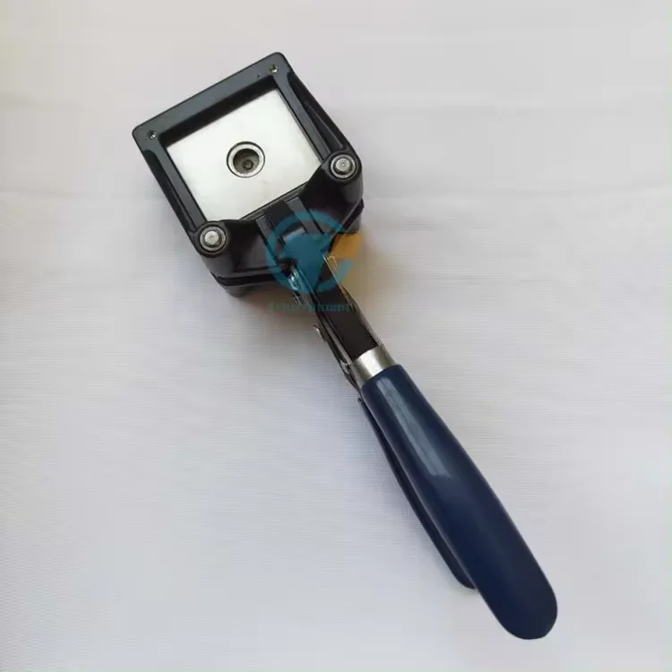 manual hand-held punch disc cutter / round battery electrode disc cutter with 10 - 50 mm diameter