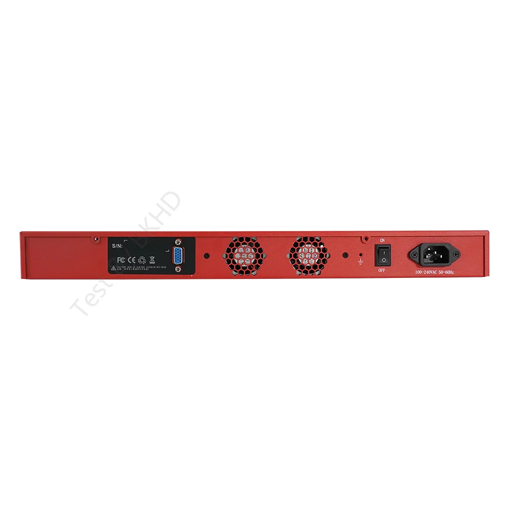 IKuaiOS Rackmount 6x2.5G Ethernet Network Appliances Tiger Lake Intel Pentium Core Support Pfsense Mikrotik 1U Red 1449NP 6L