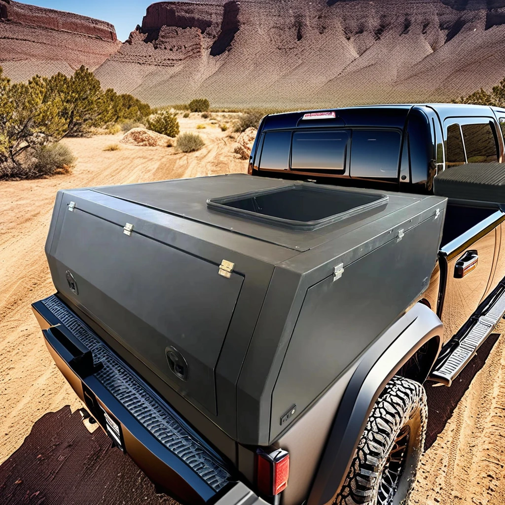 

Dream Garage Low Cost High Durability Pickup Truck Types Tonneau Cover With Waterproof Three Window Coverings For Ra