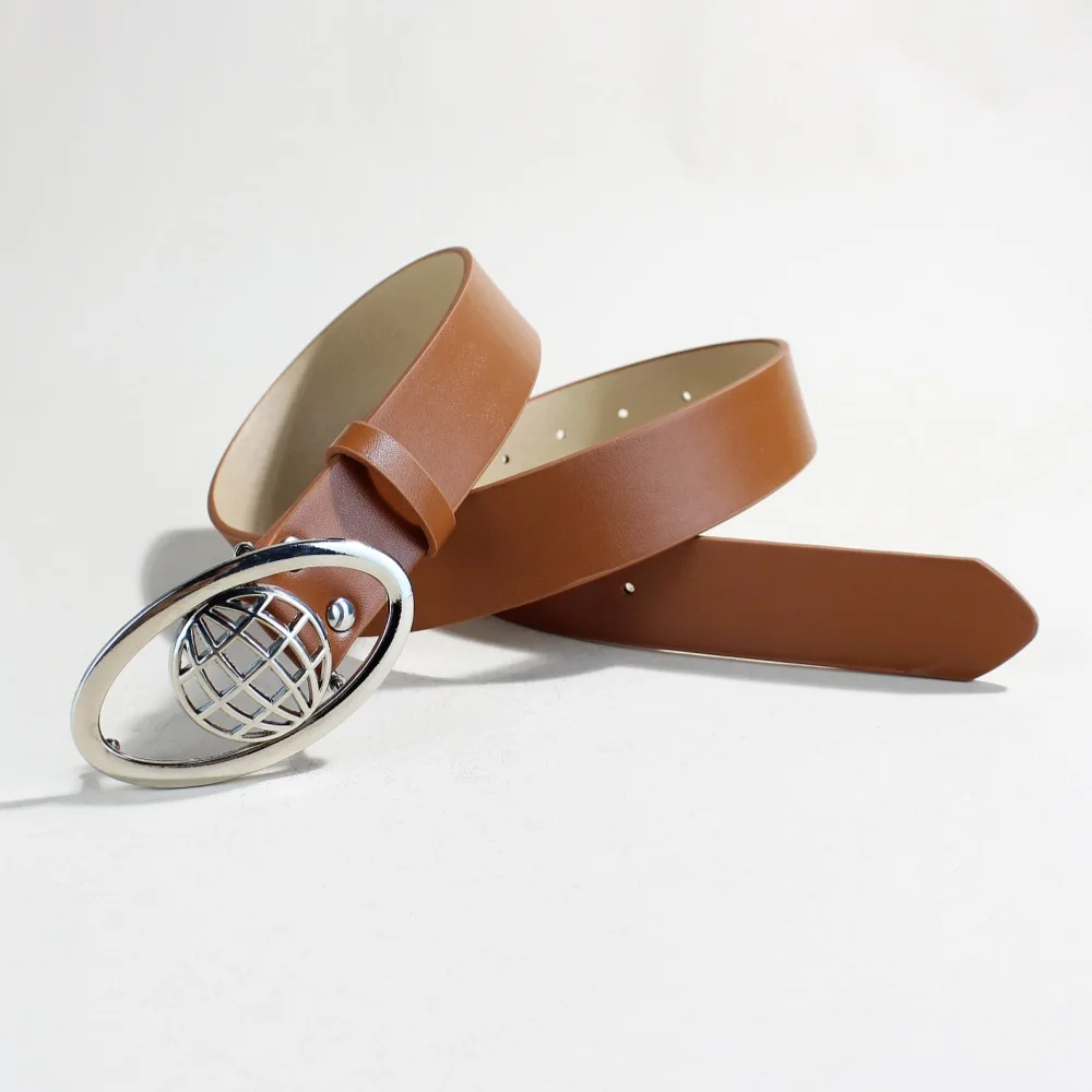 2025 neue Frauen Rindsleder Echtes Leder Gürtel Für Weibliche Strap Damen Verstellbare Gürtel Retro Hohe Qualität 3,3 cm Schnalle Breite