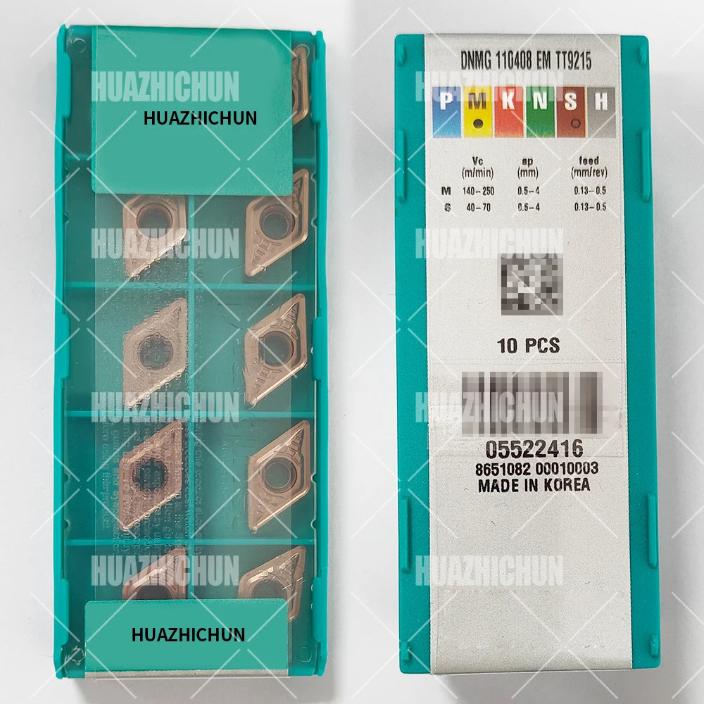 

HUAZHICHUN DNMG 110408 EM TT9215 General Turning Inserts