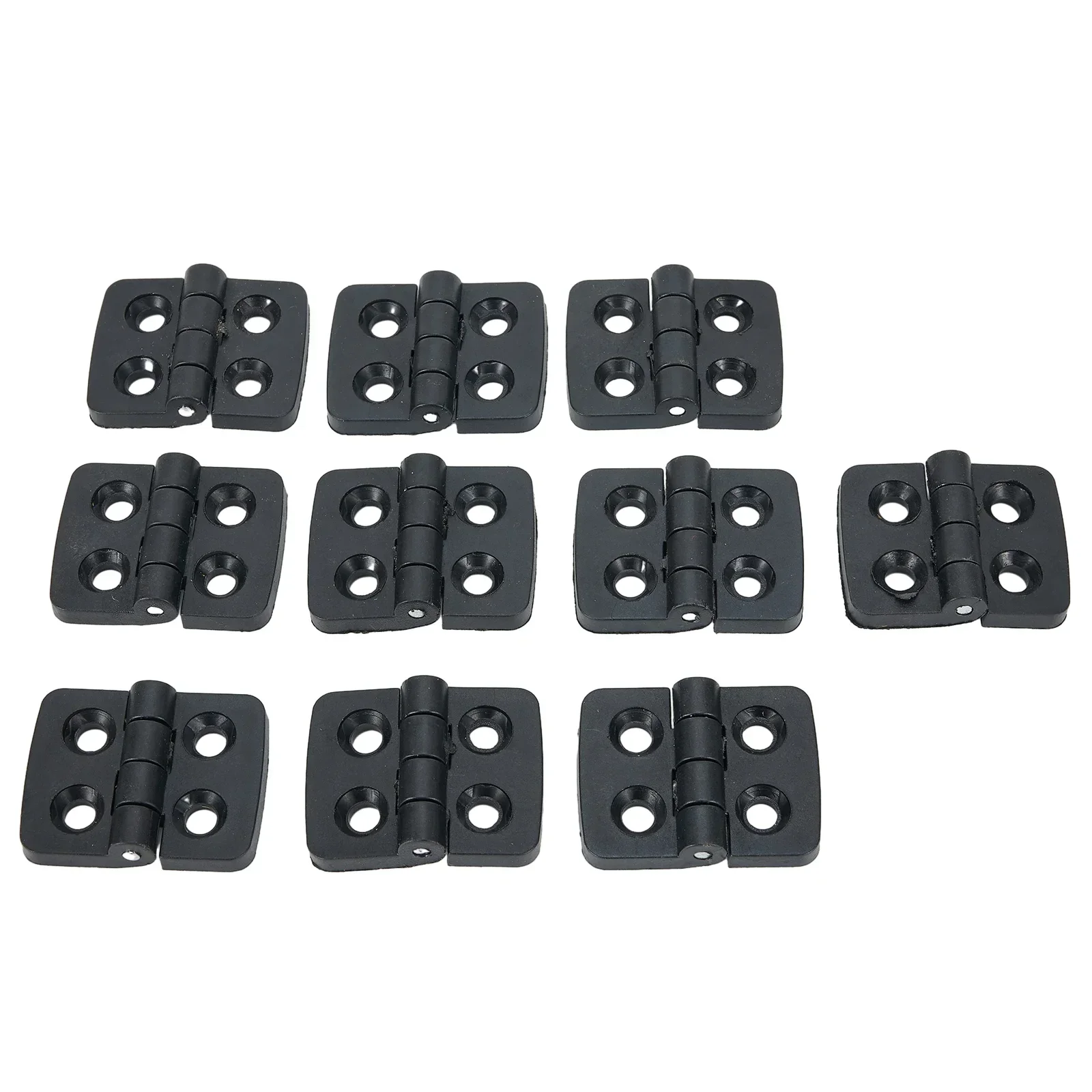

High Quality Material Garden Room Hinges Home Improvement Reliable 30*40mm ABS Black Easy To Use Good Toughness