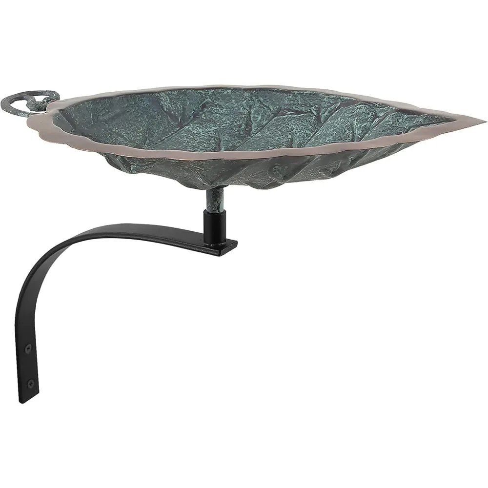 

Настенная ванна для птиц Aspen Leaf Design Открытый сад Подвесная кормушка для птичьей ванны