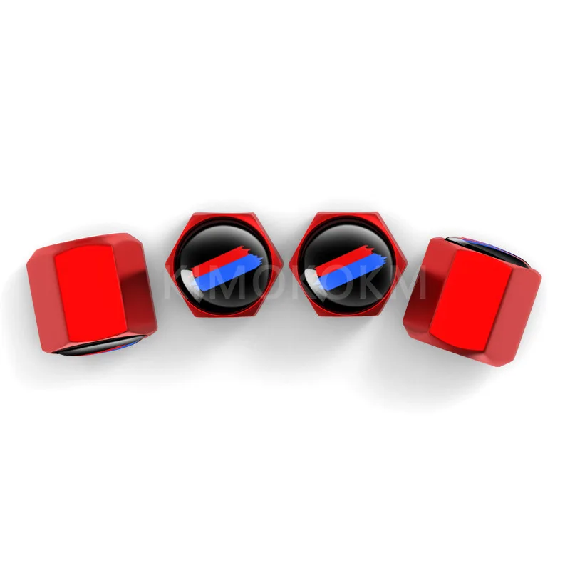  4pcs/set Metal Alloy Car Wheel Tire Valve Caps Tyre Rim Stem Covers Airdust Waterproof For X1 X3 X5 X7 F10 F11 F20 F30 F34