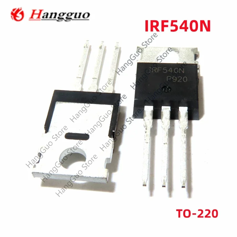 10 ชิ้น/ล็อต Original IRF540NPBF IRF540N F540N TO-220 power MOS หลอด IRF9540N IRF9530N IRF5305 IRF5210 IRF3710 IRF9640