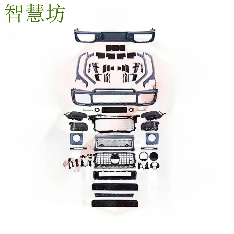 

Suitable for PP material conversion kit to upgrade to Mercedes-Benz G-Class W464 body kit, B-type body kit