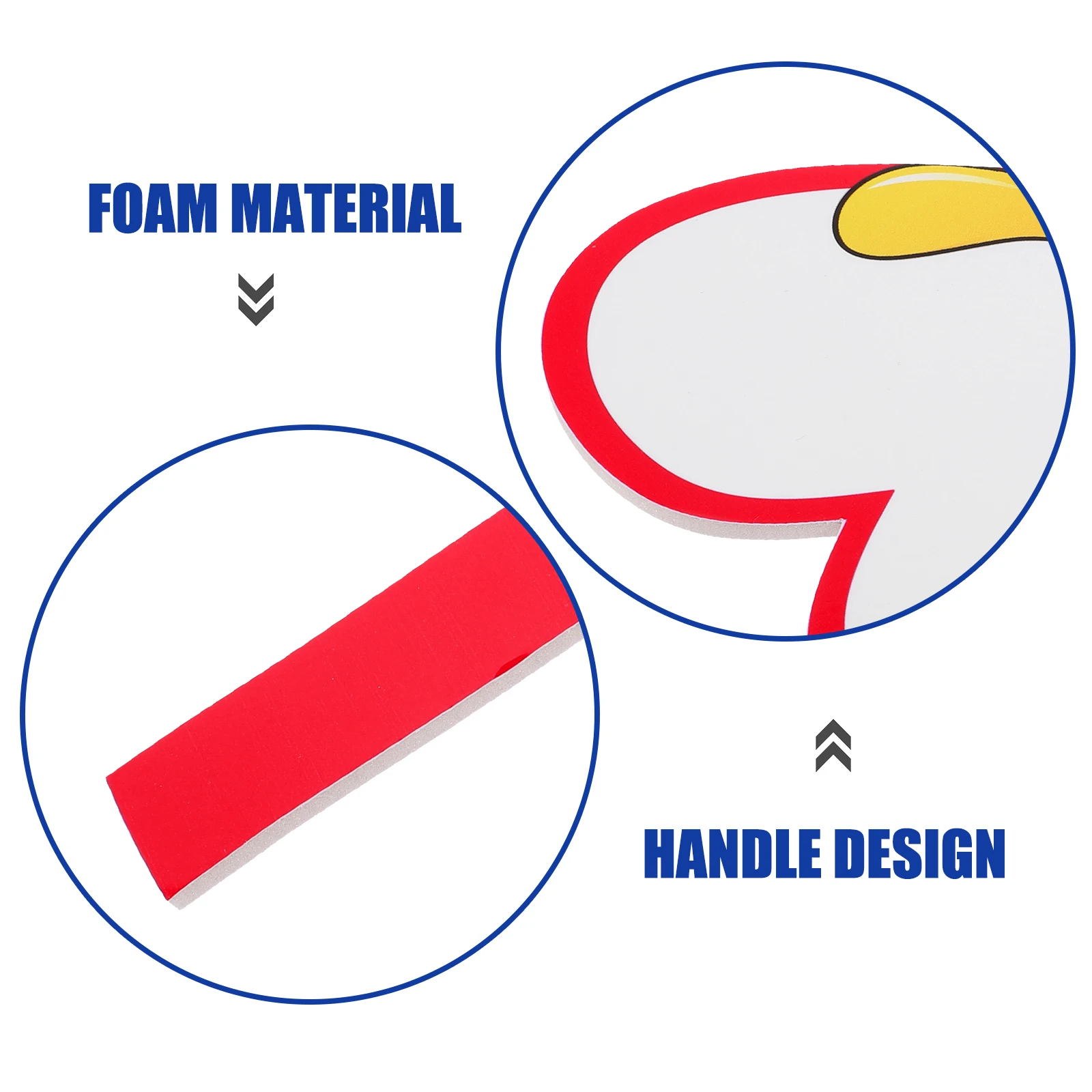 2pcs Scoreboard Whiteboards Reusable Voting Paddles Portable Rosy Blank Boards Handheld Dry Erase Retail Supplies