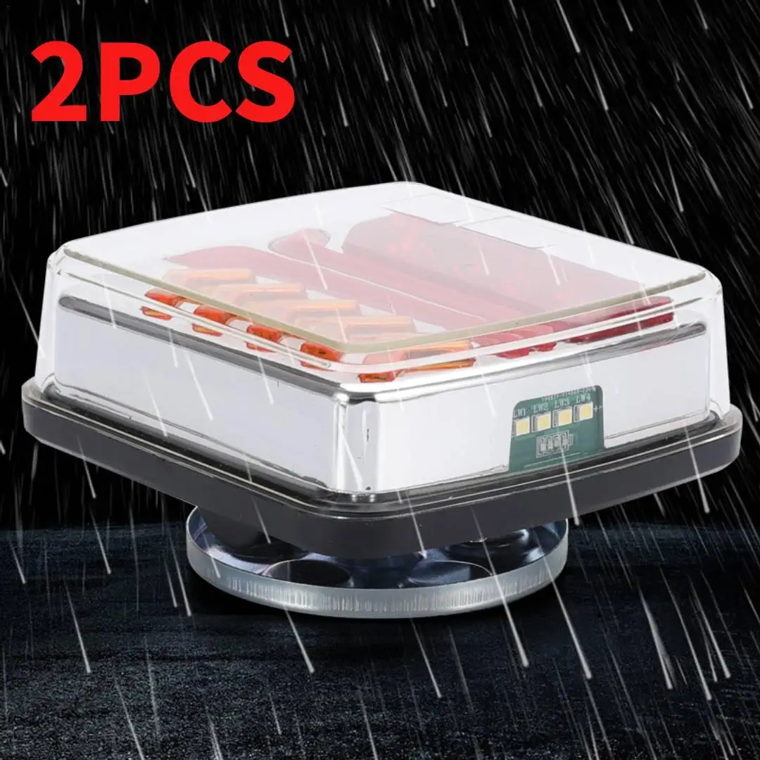 

LED Truck Rear Taillight License Plate Light Warning Brake Lamp Signal Light Trailer Caravans Campers ATV Boat RV