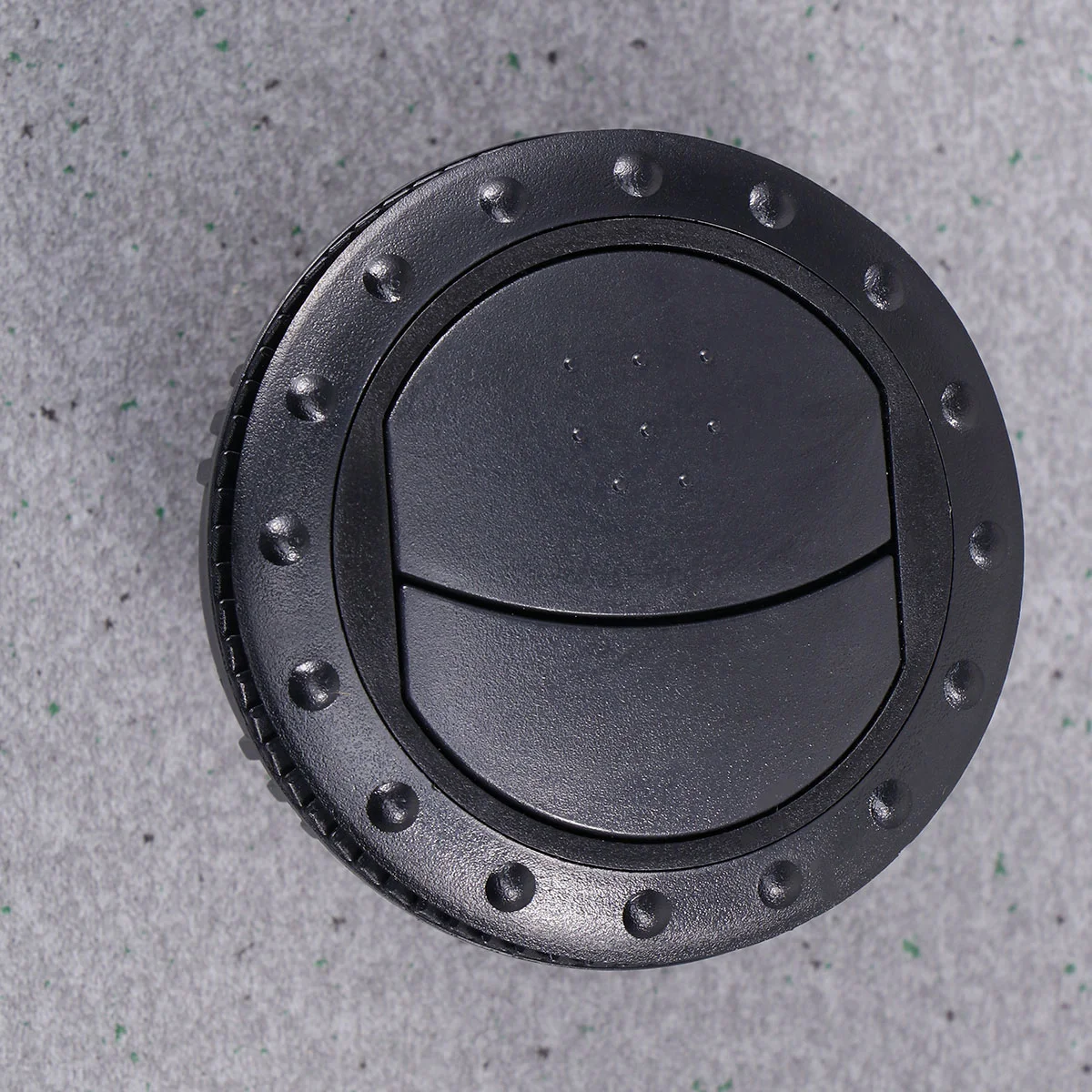 

1pcs 60mm Universal Vent Air Outlet Rotating Interior Round Ceiling for Car RV ATV A/C Black Air Vent Outlet