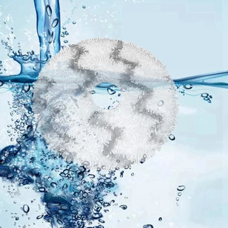 ผ้า Mop หุ่นยนต์สูญญากาศ Mop Rags Mop Rags สำหรับ Xiaomi Roidmi EVA Self-ทำความสะอาดล้าง SDJ06RM อะไหล่