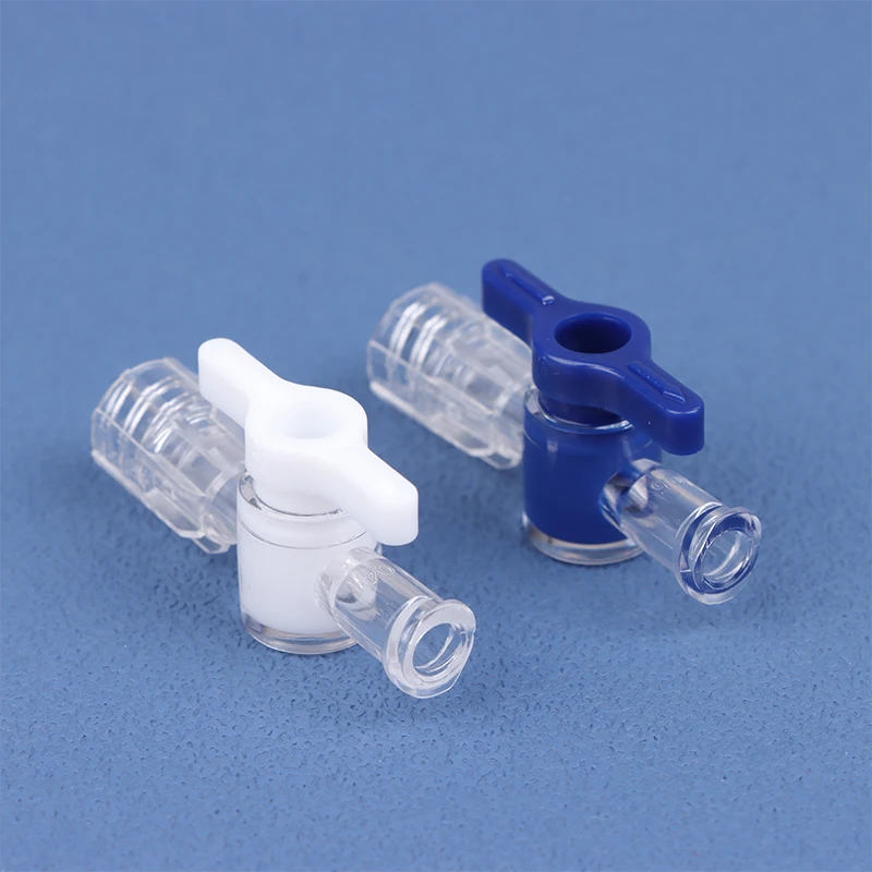 1Pcs Luer Joint Two-way Valve Dispensing Plastic Switch Rotary Baota Connected Air Valve Part