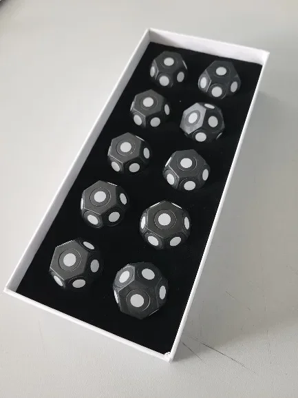 

Magnetic Marking Hexagonal Sphere 10 Pieces, 3D Scanner Target Point, Positioning Point, Reflective Marking Point