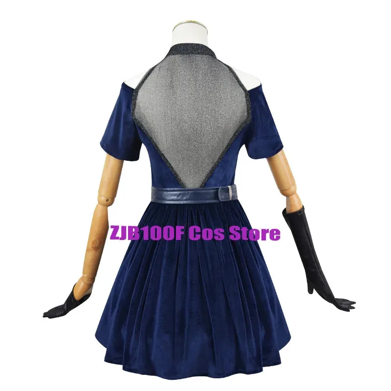 Мизи Косплей Аниме Чужой Сценический Костюм Униформа Платье Пояс Суета Мизи Парик Опора Комплект Хэллоуина Вечеринка Наряд для Женщины Девушка Подарок