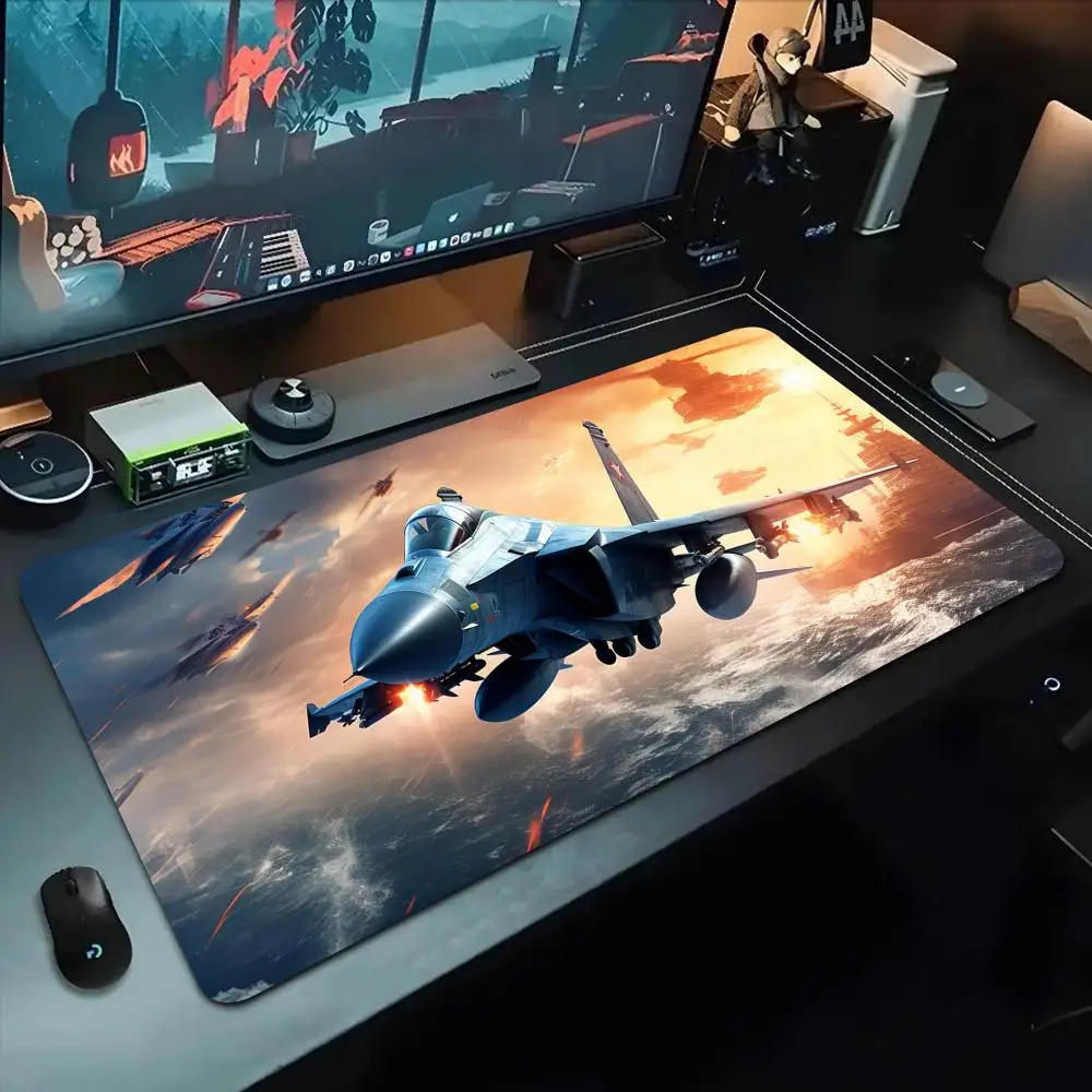 

Коврик для мыши Air Fight 500X1000 мм, большой игровой коврик для мыши Gamer XL, резиновый коврик для клавиатуры отаку, коврик для ноутбука, стола
