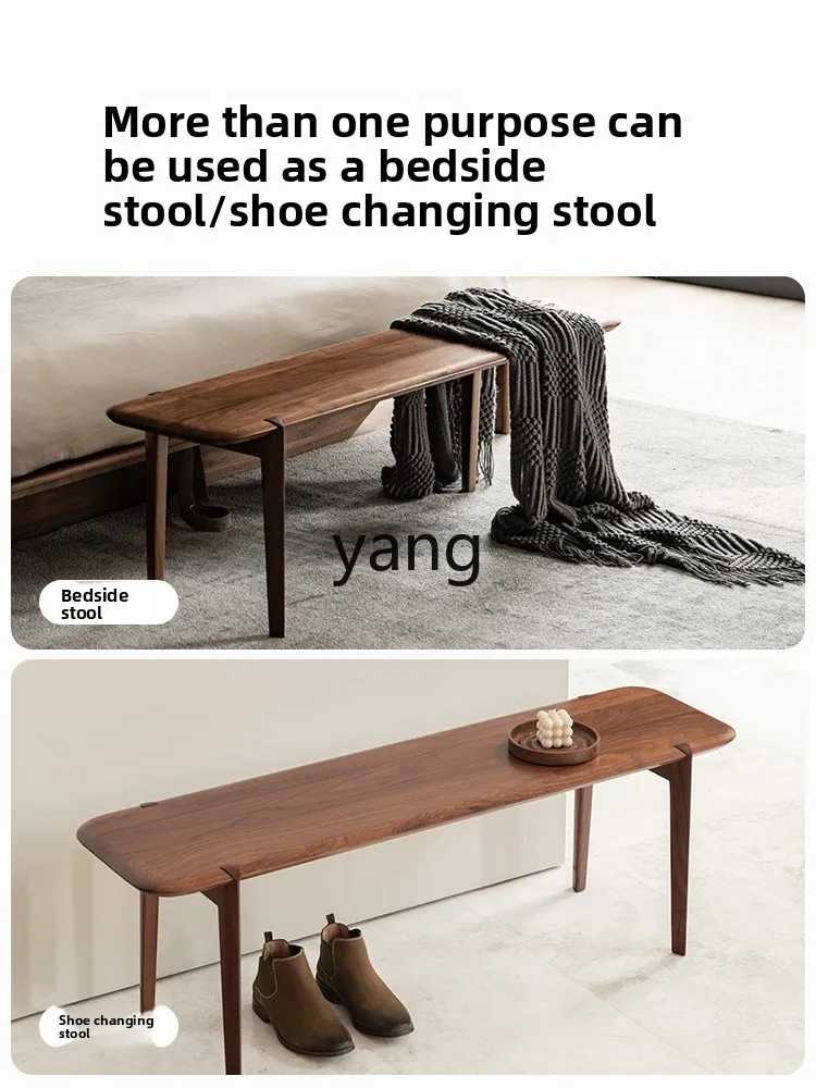 مقعد TGF Hera من خشب الجوز الأسود الصلب كرسي طعام فاخر خفيف إيطالي لتغيير الأحذية