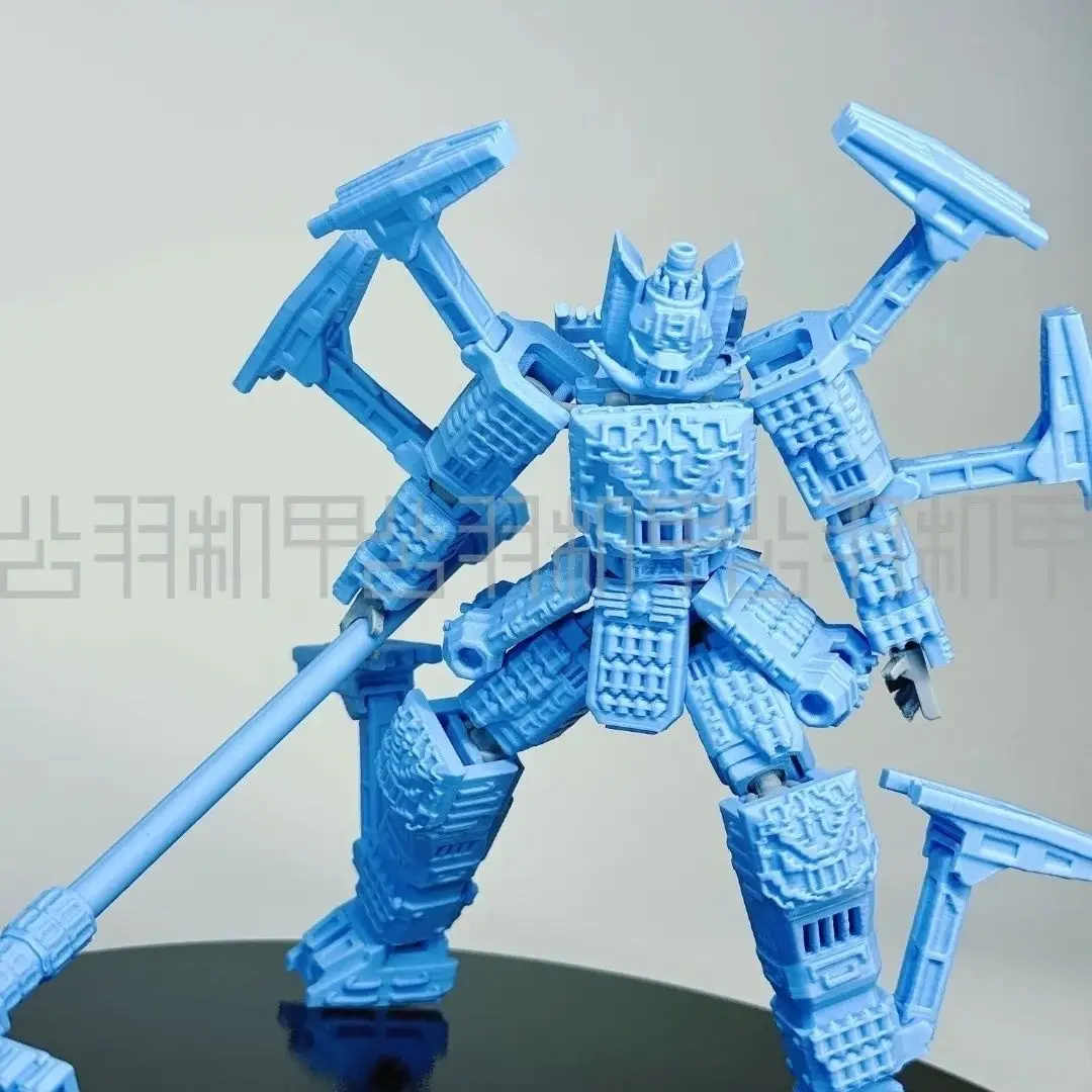 

3D Printed Myth Mecha Wuneng Armor Zhu Bajie, Fully Articulated Chinese Original Assembly Transformable Figure