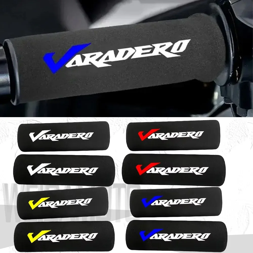 Motorcycle Grip Cover Shockproof Motorcycle Sponge Grip Non-Slip Handlebar Grip Sponge Cover for Honda Varadero XL1000 xl125