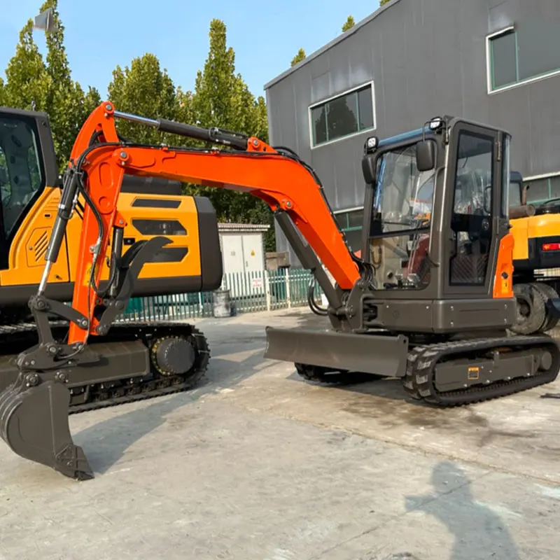 حفارة قابلة للقطر جديدة مخصصة 3.5 طن مع كابينة - حفارة هيدروليكية عالية الأداء مجهزة بموصل هيدروليكي #1